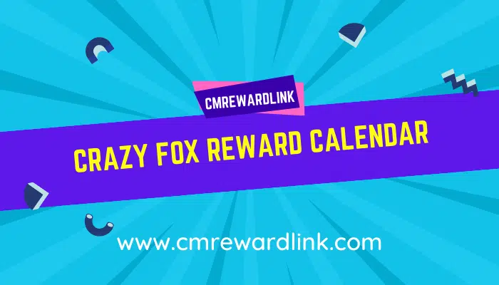 Crazy Fox Reward Calendar